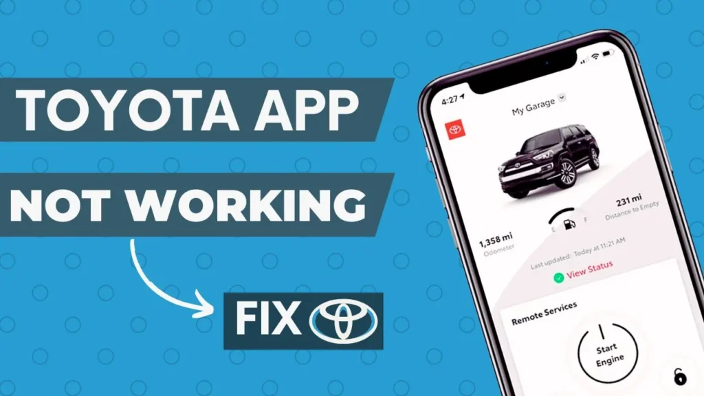Toyota App Not Working 2023 (Fix Under 60 Seconds)