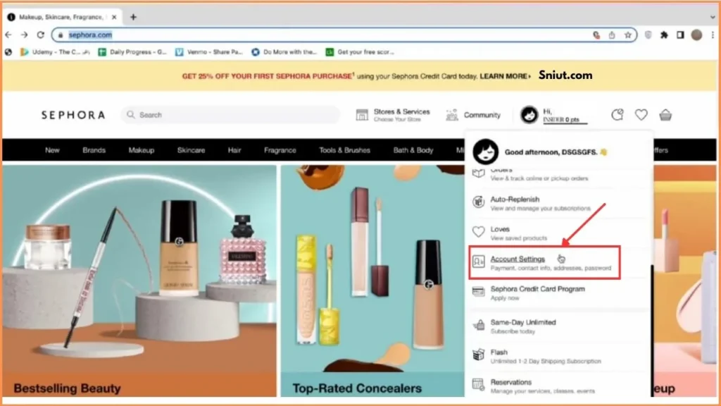 How to Delete Sephora Accounts