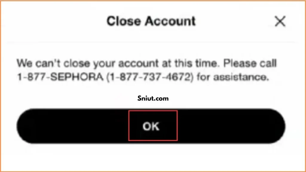 Delete Sephora Account Permanently